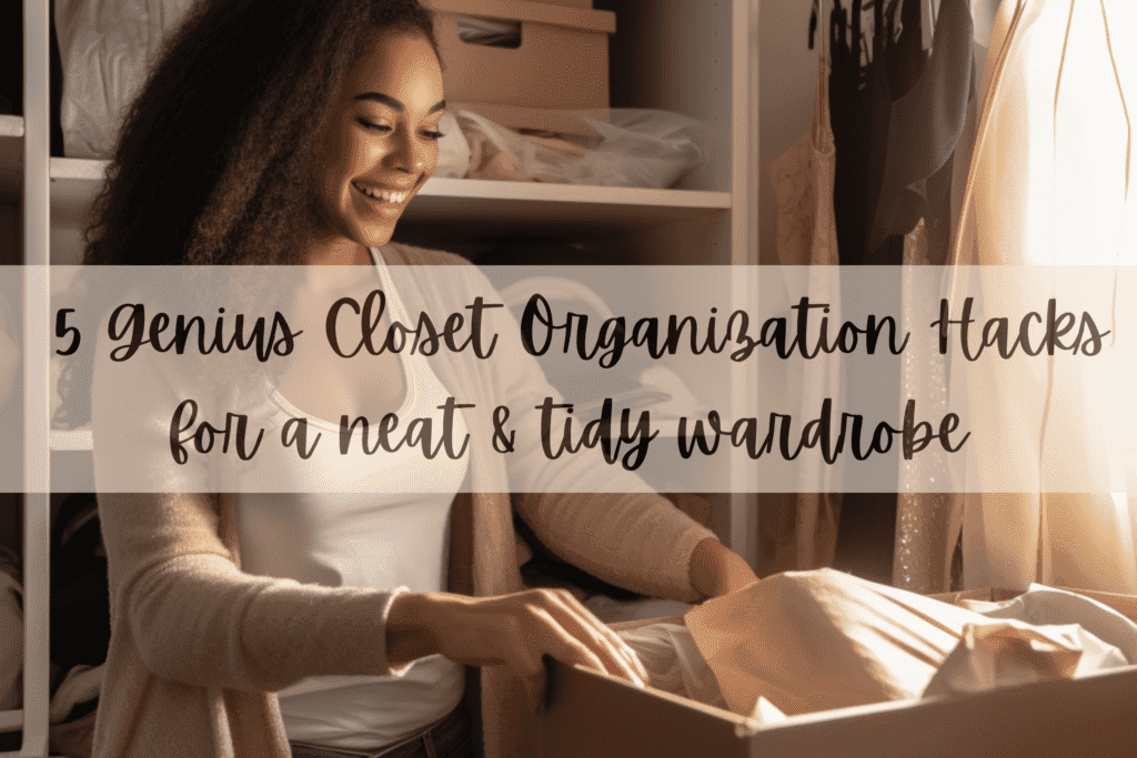 5 Genius Closet Organization Hacks for a Neat and Tidy Wardrobe