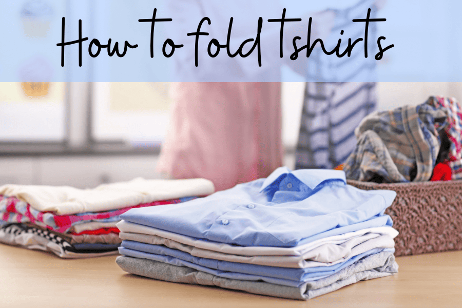 How to fold tshirts 7 easy tshirt folding hacks Nestly Nifty